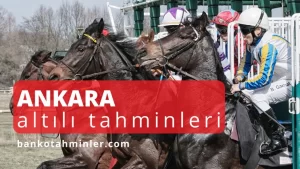 ANKARA ALTILI TAHMİNLERİ